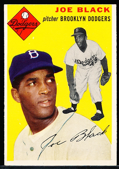 1954 Topps Bb- #98 Joe Black, Dodgers