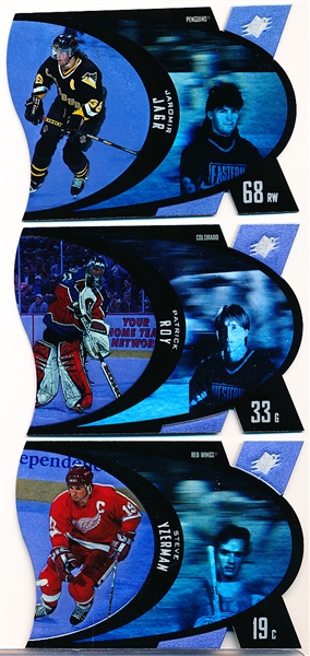 1997-98 SPX Die Cut Hockey- Set of 50