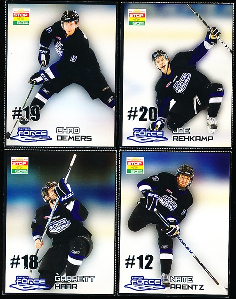 2010-11 Fargo Force USHL Cards- 12 Asst/6 Diff.