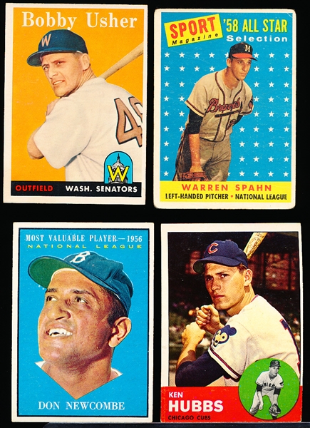 Four Baseball Cards