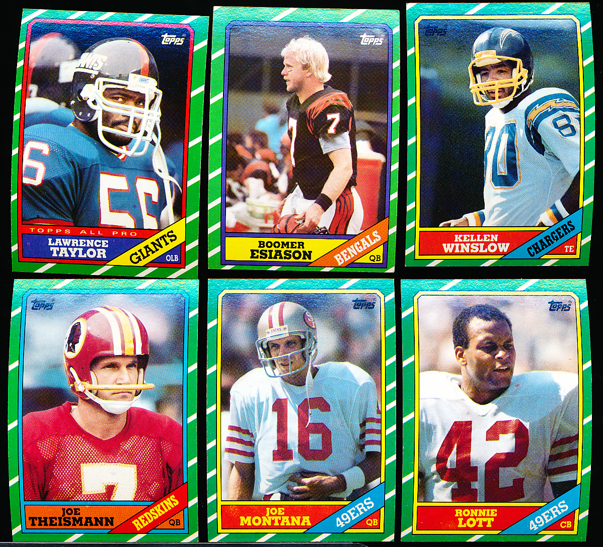 Lot Detail - 1986 Topps Football- 90 Diff