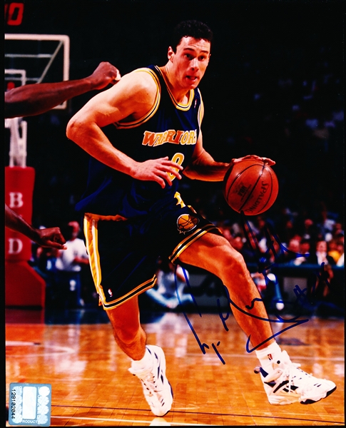 Autographed Tom Gugliotta Golden State Warriors NBA Color 8” x 10” Photo