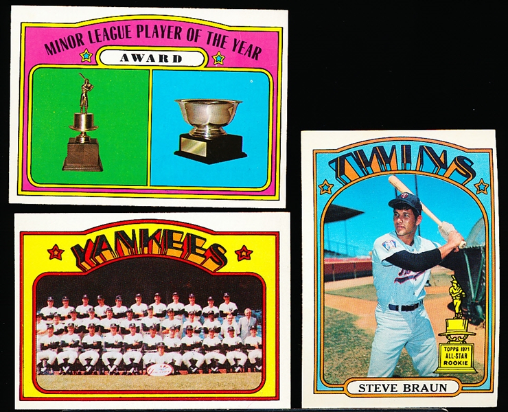 1972 Topps Baseball- 34 Diff