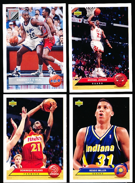 1992-93 Upper Deck McDonalds Basketball- Complete National Set of 50