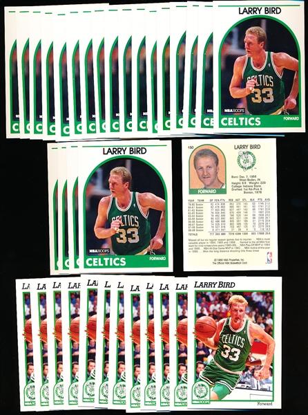 Larry Bird- 34 Asst. Hoops Cards