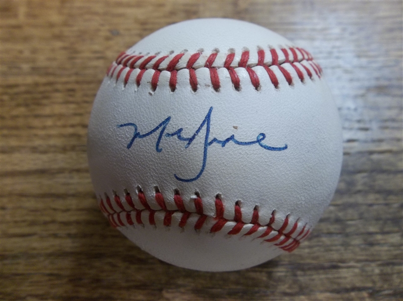 Autographed Mark Grace Official NL MLB Baseball