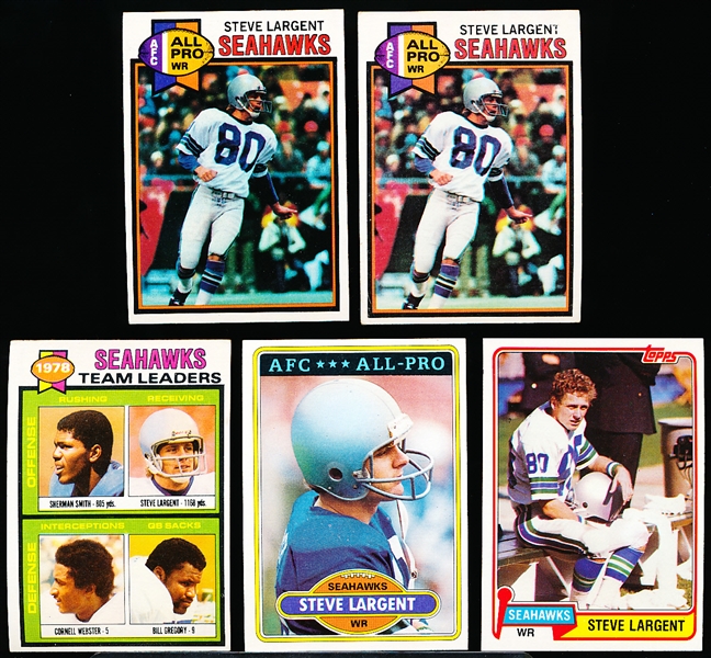 Steve Largent- 6 Cards