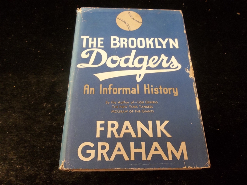 1948 The Brooklyn Dodgers: An Informal History by Frank Graham