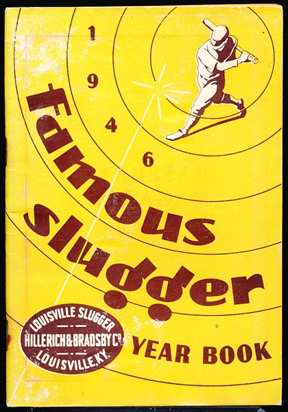 1946 Louisville Slugger Famous Slugger Year Book