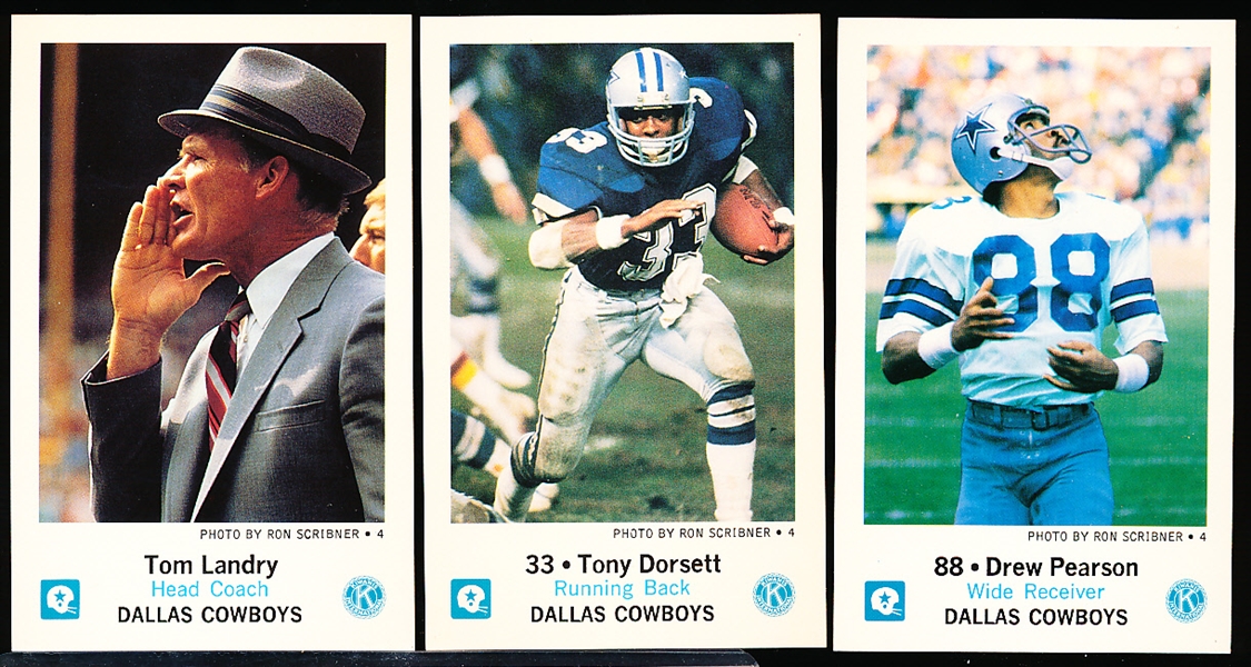 1983 Dallas Cowboys Police Set of 28- 5 Sets