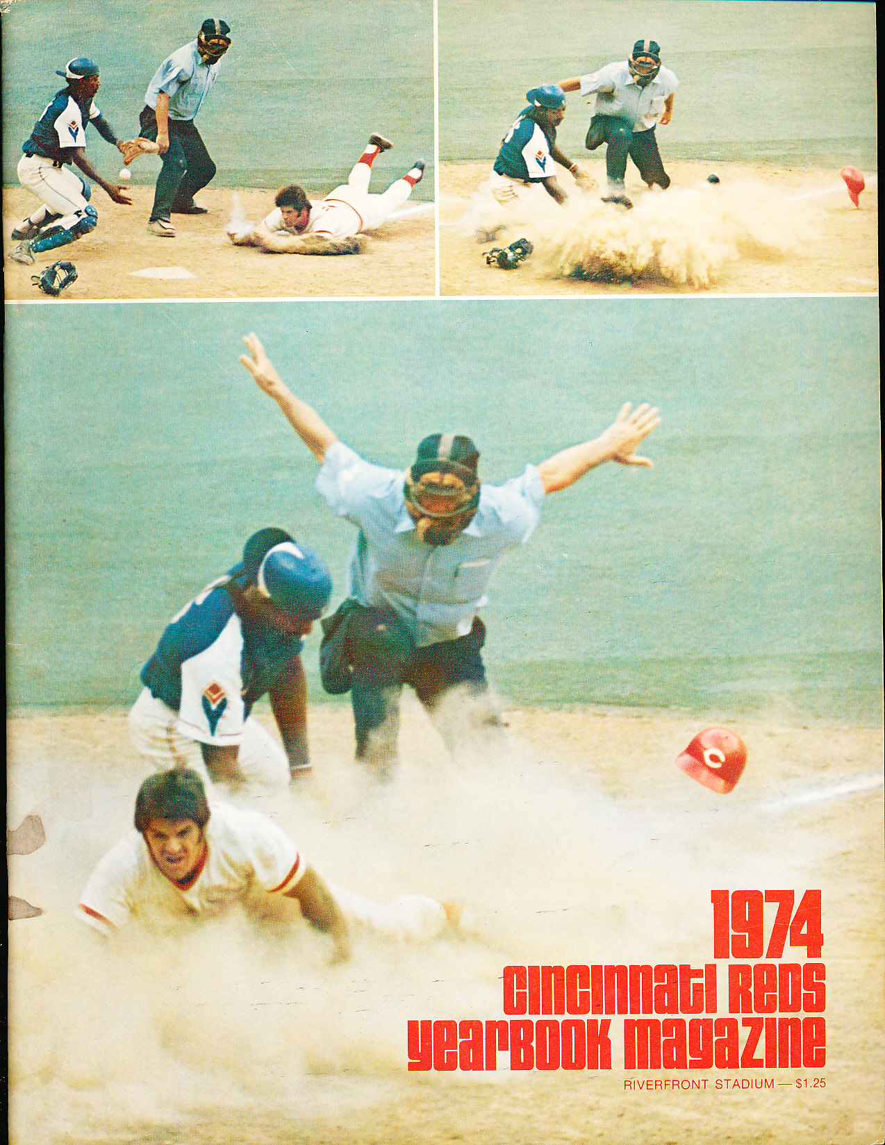 Lot Detail - 1974 Cincinnati Reds MLB Yearbook