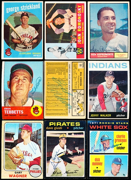 Lot Detail - 14 Diff. Mail Order Requested Autographed MLB Cards