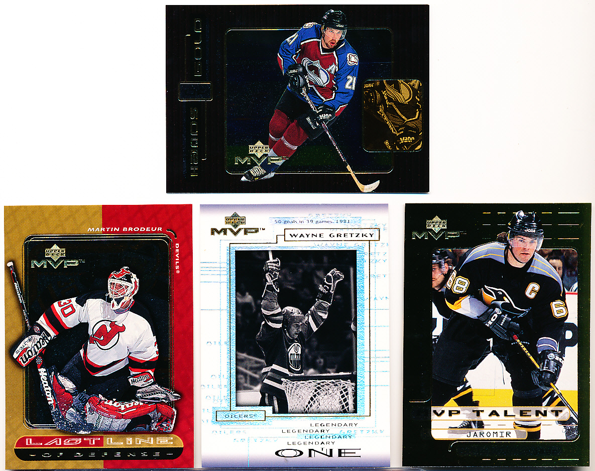 Lot Detail - 1999-00 Upper Deck MVP Hockey- 38 Inserts