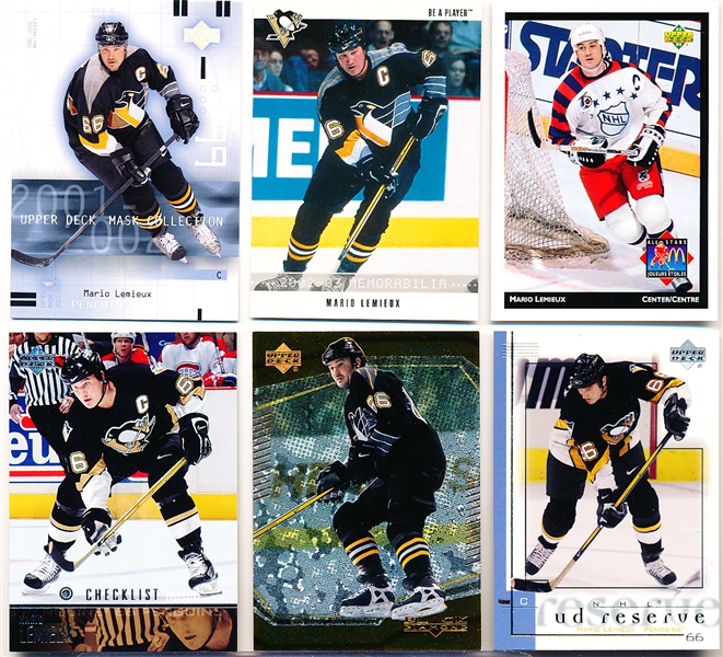 Mario Lemieux Lot- 65 Cards