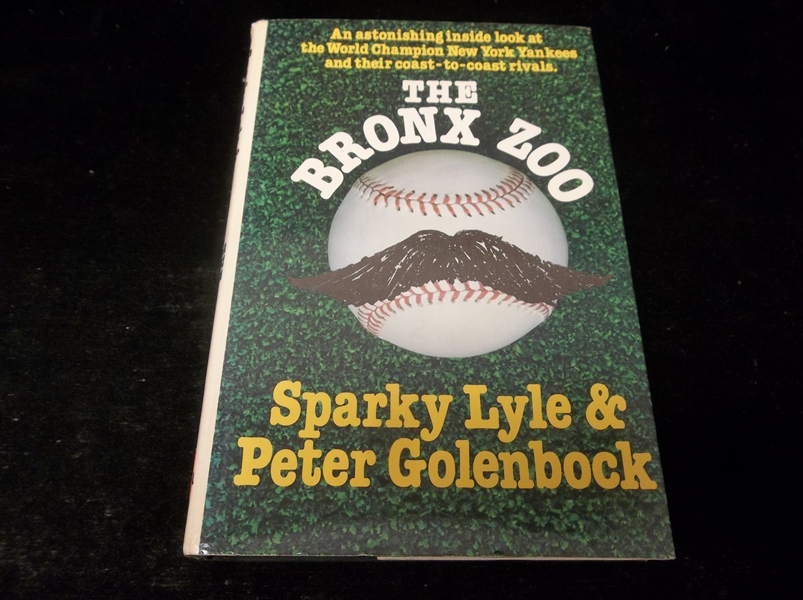 1979 The Bronx Zoo by Sparky Lyle with Peter Golenbock