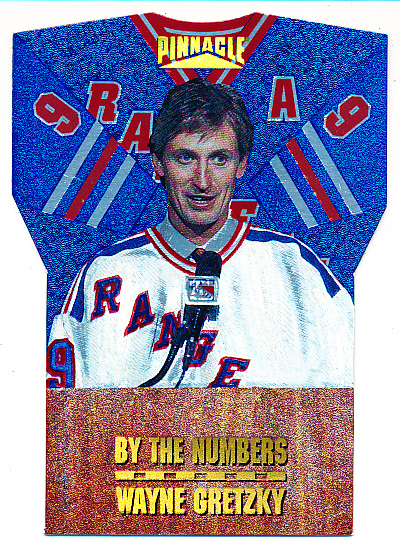 Lot Detail - 1996-97 Pinnacle Hockey- “By the Numbers” Die-Cut Insert ...