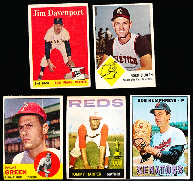 Thirteen Baseball Cards