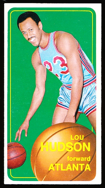 1970-71 Topps Basketball- #30 Lou Hudson, Atlanta
