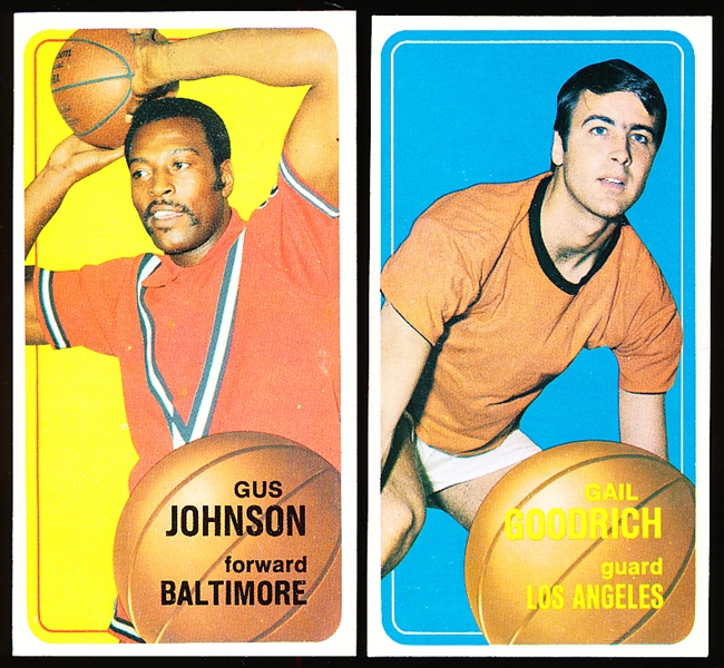 1970-71 Topps Basketball- 2 Diff Hall of Famers!