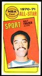 1970-71 Topps Basketball- #106 Walt Frazier All Star