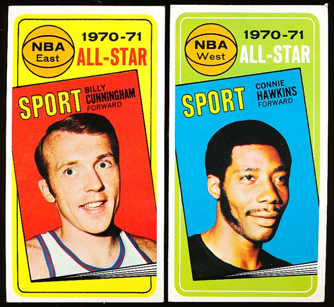 1970-71 Topps Basketball-2 Stars