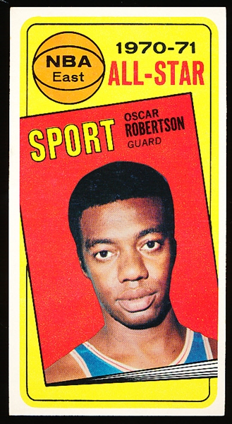 1970-71 Topps Basketball- #114 Oscar Robertson All Star