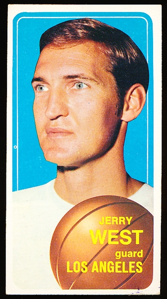 1970-71 Topps Basketball- #160 Jerry West, Lakers