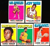 1971-72 Topps Basketball- 5 Diff