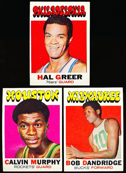 1971-72 Topps Basketball- 3 Diff