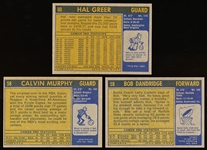 1971-72 Topps Basketball- 3 Diff