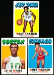 1971-72 Topps Basketball- 3 Diff Stars