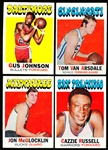 1971-72 Topps Basketball- 4 Diff