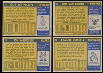 1971-72 Topps Basketball- 4 Diff