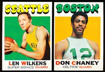 1971-72 Topps Basketball- 2 Diff