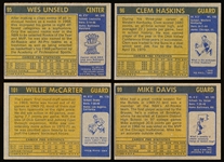 1971-72 Topps Basketball- 4 Diff