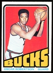 1972-73 Topps Basketball- #25 Oscar Robertson, Bucks