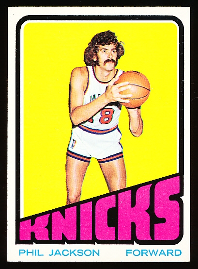 1972-73 Topps Basketball- #32 Phil Jackson, Knicks