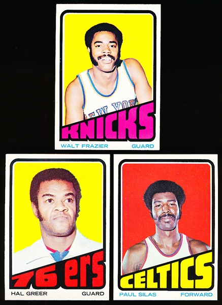 1972-73 Topps Basketball- 3 Diff Stars