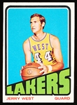 1972-73 Topps Basketball- #75 Jerry West, Lakers