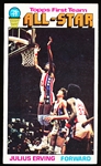 1976-77 Topps Bask- #127 Julius Erving All Star