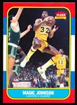 1986-87 Fleer Bask- #53 Magic Johnson, Lakers