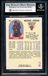 1989-90 Hoops Basketball- #200 Michael Jordan, Bulls- Beckett 9 (Mint)