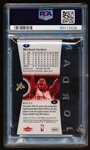2006 Fleer EX Basketball- #4 Michael Jordan, Bulls- PSA Nm-Mt 8