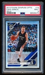 2019 Panini Donruss Optic Basketball- Holo- #16 Luka Doncic- PSA Mint 9