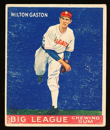 1933 Goudey Baseball - #65 Milton Gaston, White Sox