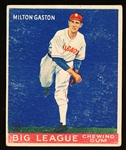1933 Goudey Baseball - #65 Milton Gaston, White Sox