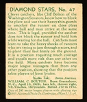1934-36 Diamond Stars Bb- #47 Cliff Bolton, Washington