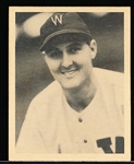 1939 Playball Bb- #21 Emil “Dutch” Leonard, Washington- Name in Upper Case Back