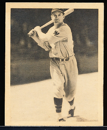 1939 Playball Bb- #100 Buddy Myer, Washington- Name in Upper Case Back