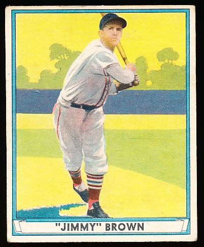 1941 Playball Bb- #12 Jimmy Brown, Cardinals
